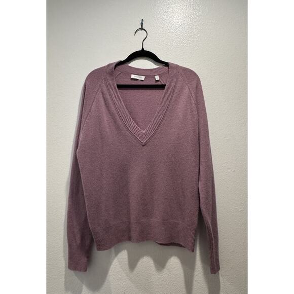 Equipment Femme Sweaters - Equipment Femme Sweater Women’s Size Medium V Neck Long Sleeve Madalene Sweater